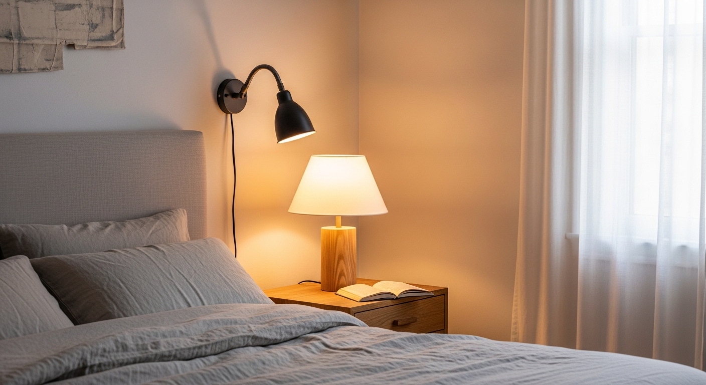 Bedside Lamp vs. Wall Sconce: 10-Month Comparison