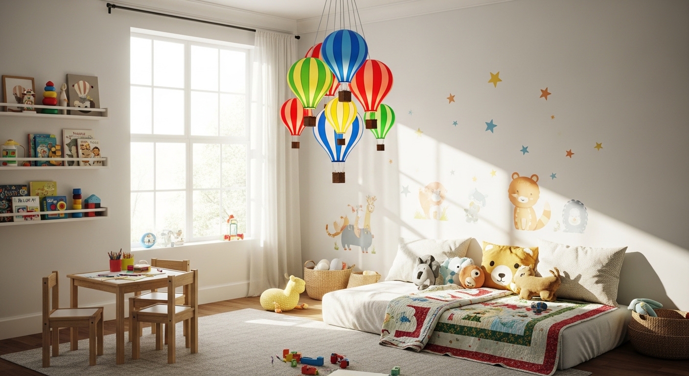 Kids' Room Lighting That Works at Every Age