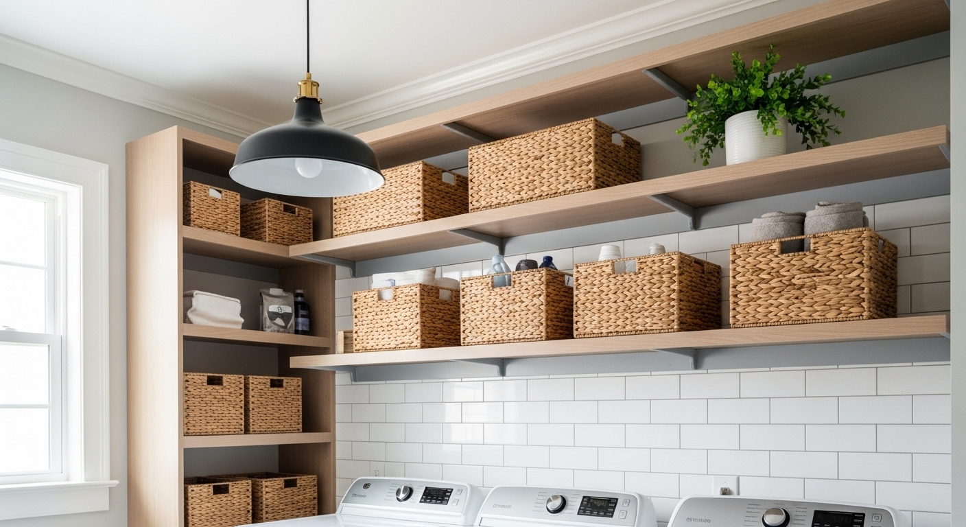 Laundry Room Glow-Up: From Utility Closet to Room I Actually Like