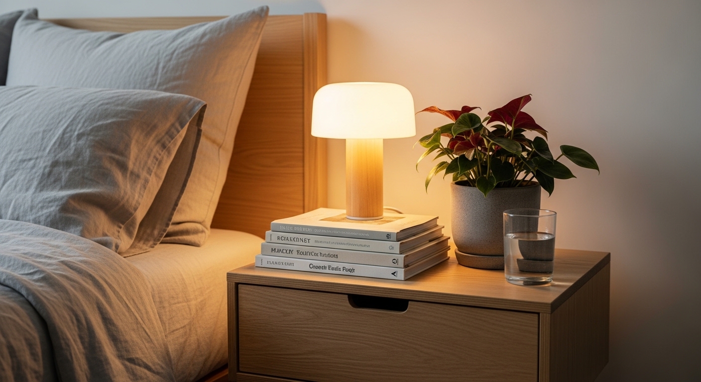 The 5-Minute Nightstand Rule That Makes Any Bedroom Look Designed